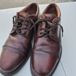 Men's Brown Leather Dress Shoes